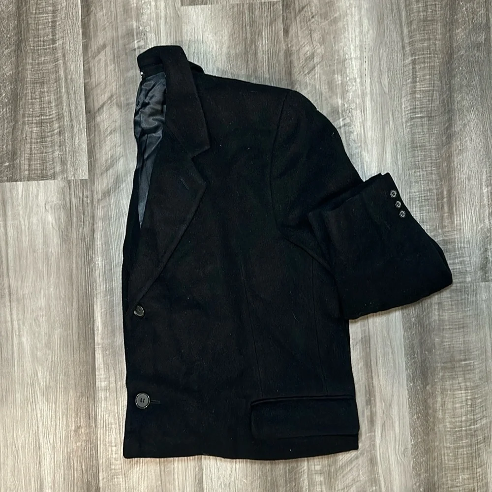 Carlo Rosati Wool Blend Overcoat - 44R